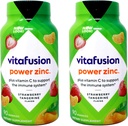 Vitafusion Power Цинк Gummy Вітамін 2 пляшки (180 ct Totally.)