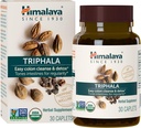 Himalaia Organic Triphala - Suplemento de saúde Digestiva para limpeza de colonias e alivio de constipação - USDA Organic, Vegan, Non-GMO, Gluten Free, 688 mg, 30 Caplets