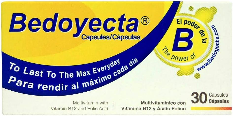 Bedoyecta Multivitamin, 30 капсули Кожен (Pack of 4)