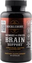BUCKLEBURY Brain and Memory Supplements with Bacopa & Alpha GPC - Nootropic Brain קפסולות לתמיכה קוגניטיבית, Focus & Mental Clarity - Memory and Focus Pills for Women & Men - טבעוני 60 קפסולות