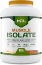 MFL 100% Izolat Proteină L 30g de proteine l 12g Aminoacidi l Keto Friendly l Carbs scăzut l 5 lbs. (Vanilla Bean)