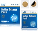 MQ 84ct Motion Sickness Patches Non Drowsy, Sea Sickness Patches for Cruise Travel Essentials, Waterproof Patch Behind Ear for Car Airplane Altitude Sickness, Long Last 72H