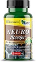 America Medic & Science Neuro Booster (60 capsule) | Integratore nutrizionale per la salute del cervello | Pillole di vitamina per una migliore memoria e funzione cognitiva | con Coenzyme Q10, ALA e Acetyl L-Carnitina