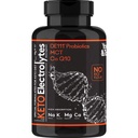 Keto Electrolyte Capsules with MCT, Magnesium, Potassium & Zinc – Probiotics, CoQ10 & Vitamin D3 for Hydration, Energy, Fasting Support, Low Carb & Carnivore Diets – 120 Unflavored Pills