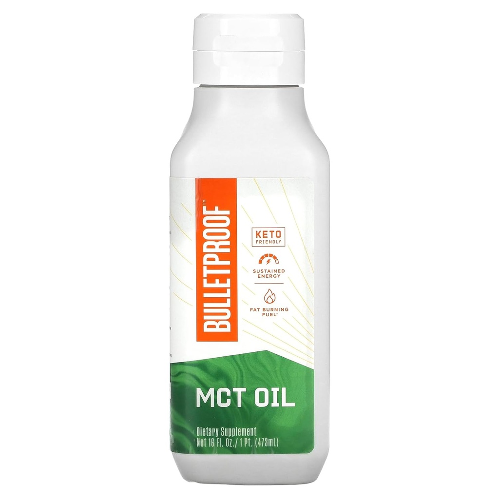 Luodinkestävä Mct Oil, 16 Fz
