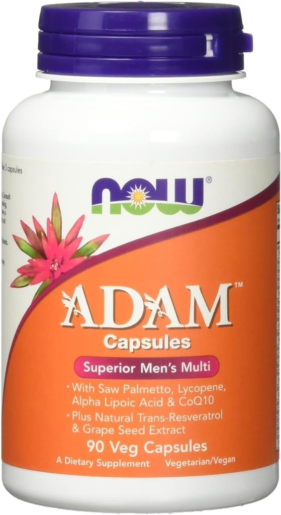Acum alimente ADAM Superior Mens Multiple Vitamina 90 Vcaps