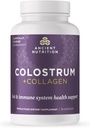 An antic Nutrition Colostrum Superfood + Collage, Grabs Fe Bovine Colosrum, Collage d'Egged Mebrane, suport de salut Gut Microbiome i Imnefèm, 75 comte