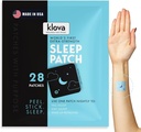 Klova Extra Strange Patches for Adusts 124; Natural Sleep Aid with 6mg Melonatonin, Valerian & L-Theanine 124; Non-Habit- Forming Deep Sleep Support for Men & Women & Women 124; 28 Patches