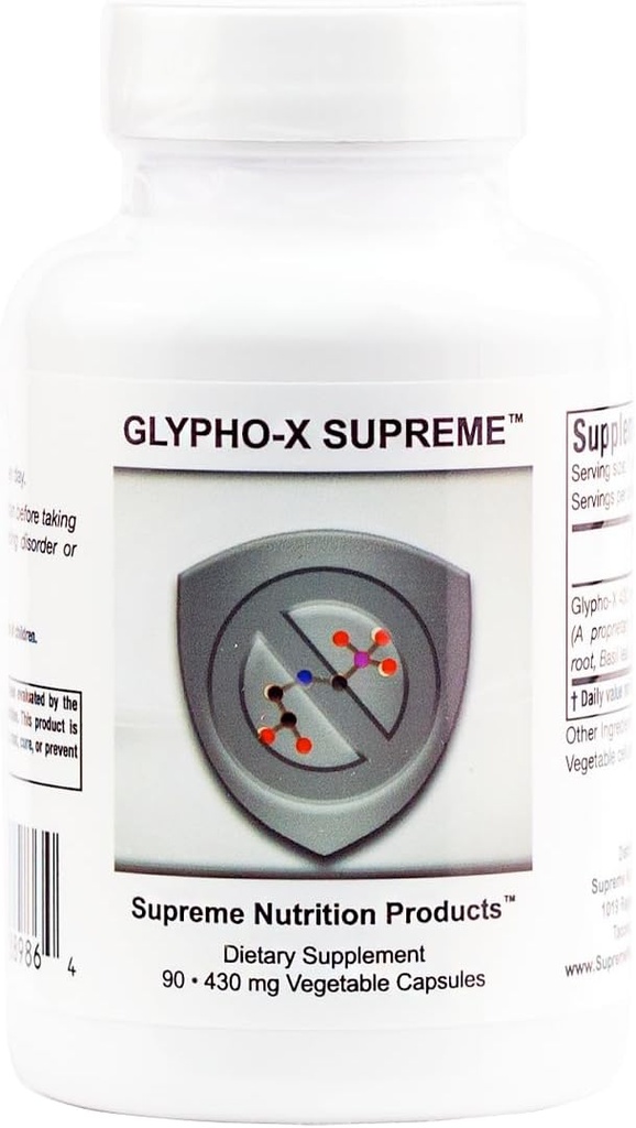 Supreme Nutrition Glypho-X Supreme, 90 Čista zeliščna kombinacija vegetarijanske kapsule