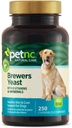 PetNC Natural Care Brewers Yeast Chewables for Dogs, 250 count