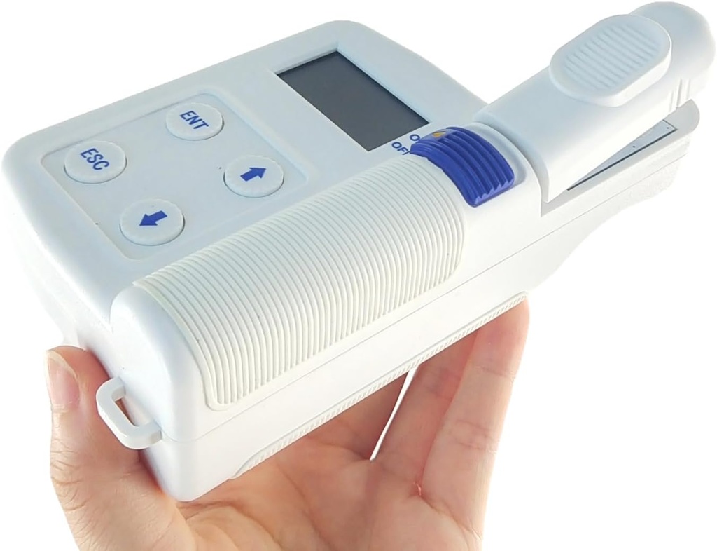 Klorophyll Analyzer Leaf Overflatetemperatur Meter for Leaf Klorofyll innhold & Blade Temperaturmåling med klorofyll 0,0 ~ 99.9 SPAD Bladtemperatur -10 ~ 99.9 ° C 16GB SD-kort datalagring