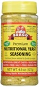 Bragg 's Nutritional Yeast 4.5oz 2 Pack