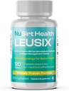 LEUSIX 重量管理补编 — 获专利的Leucine + 维生素B6 公式 — 支持代谢,脂肪利用和精液肌肉 — 120 片 (1-月供应)