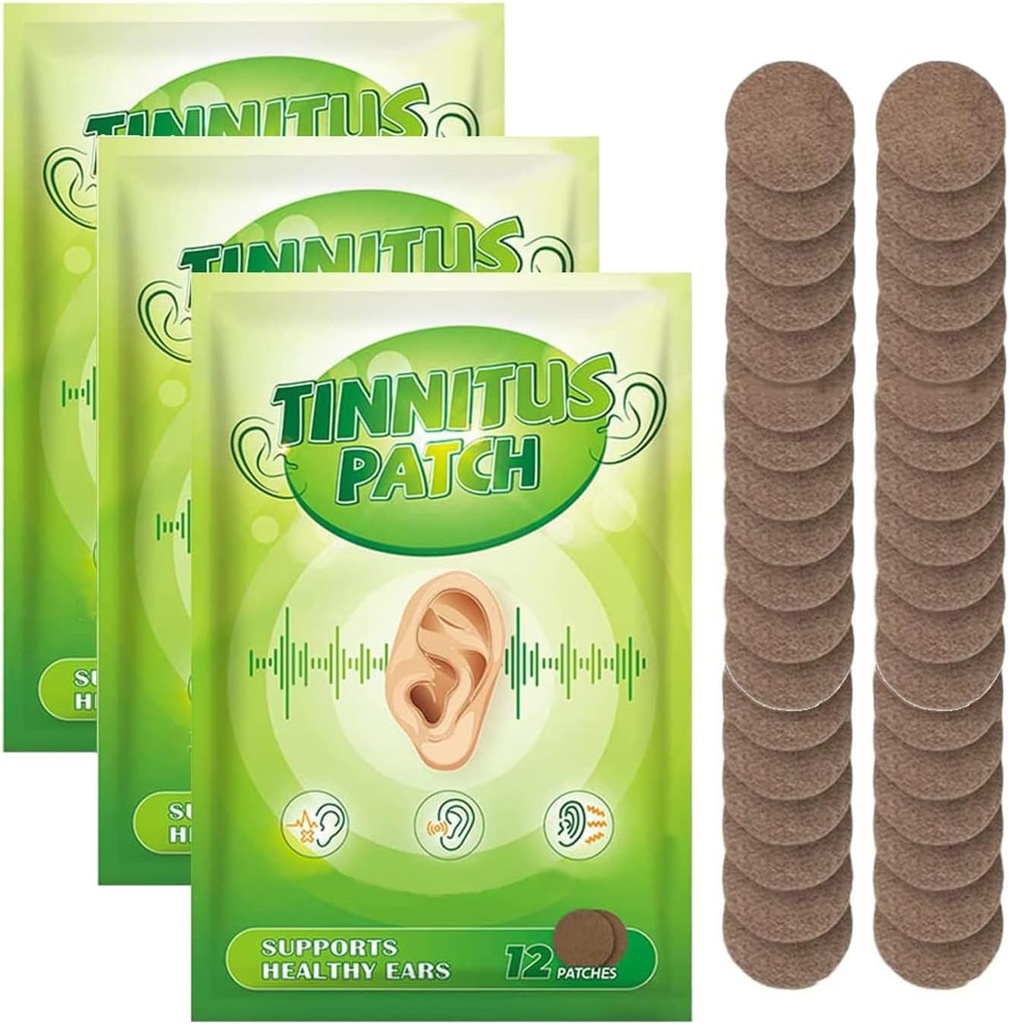 36pcs Tinitus petic ureche, Natural formula petice ureche, Îngrijirea urechii