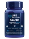 Life Extension CoQ10 (Ubiquinone) with d-Limonene – Heart Health, Fight General Fatigue, Better Absorption – Gluten-Free, Non-GMO – 60 Softgels