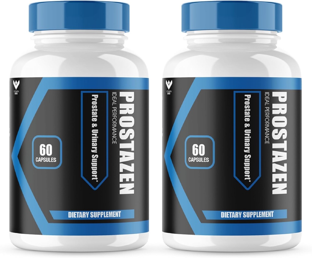 (2 pakuotė) Prostazen Capsules, Oficialus Prostazen Pills parama Prostate Health, Prostazen Plus Premium Prostate Formulės, Prostazen sveikas prostate, Prosta Zen Pastillas Atsiliepimai (120 Capsules)