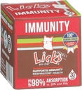Licks Pill- Free Cat Imunity - Imunitní podpora Cat Supplies - Respirační doplňky - Zdravotní dodávky - Gel Packets - 30 Použití