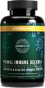 Primal Harvest Primal Immune Defense 10in-1 Immune Defense Supplement: 7 milyar CFU Probiyotiks, sink, Vitamin C, B6, D3, K2 - Immune Boosters üçün 60 Capsules (1 Paket)