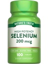 Nature's Truth Selenium 200 mcg Supplement | Essential Mineral High Potency Tablets | Vegan, Non-GMO & Gluten Free