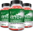 Divinity Labs Keto - Divinity Labs Keto Apple Cider Otegar Gummies (3 Pack, 180 Count)