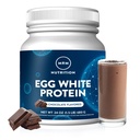 MRM Nutrition Egg White Protein - 23g Fat-Free Protein - 20 Servings | Free of Dairy & Gluten, Sugar Free Vanilla Flavored Powder, With Digestive Enzymes, and Soy, High Biological Value