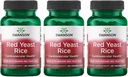 Swanson Gemaakt met Biologische Traditionele Rode Gist Rijst 600 Milligrammen 60 Veg Capsules (3 Pack)