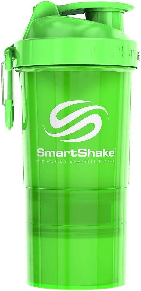 בקבוק 2GO, 20 oz Shaker Cup, Neon Green
