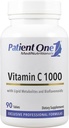 Paciente Um Vitamina C 1000 mg suplemento para apoiar a saúde do sistema imunológico *  . . Lipid Matrix Plus Bioflavonoids para Absorção Melhorada