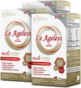 LABO Nutrition Le Ageless - Placenta Cell Rejuvenating Therapy מיפן - משופרת עם Collagen Peptide ו-Ver's Yeast כדי לתמוך בבריאות החיסון, חידוש העור, אנטי-Aging - 60 קפסולות X3X3