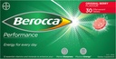 Berocca Performance 30 Effervescent Tablets- Original Berry Flavor International Version koffein Free
