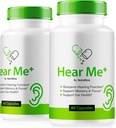 (2 Pack) Höre mich + Kapseln, offizielles HearMe + Pillen, Hörgeräte für ein gesundes Hören, Premium-HearMe Plus für Ohr Gesundheit, natürliche Ohr-Reiniger-Unterstützung, Hör-Me+-Bewertung (120 Kapseln)
