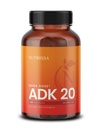 Nutriissa ADK 20 - Immune & Bone Health Support with Vitamins A, D & K (25,000 IU) - 4-Month Supply - EPEB Certified for Purity & Potency - 120 Vegan Capsules