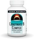 Fonte Naturals Coenzymate B Complex - Aroma arancione che si scioglie in bocca - B Vitamine - 120 Lozenges