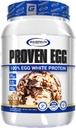 Gaspari Nutrition Proven Egg, 100 % 달걀 흰 단백질, 25g 단백질, Keto Friendly, Dairy 및 Lactose Free, Soy Free (2 파운드, Rocky Road)
