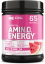 Optimum Nutrition Amino Energy - Pre Workout with Green Tea, BCAA, Amino Acids, Keto Friendly, Green coffee Extract, Energy Powder - Watermelon, 65 Servings (Packaging May Vary)