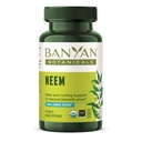 Banyan Botanicals Organic Neem Tablets – Systemic Detoxification & Cooling Skin Support – Purifying Azadirachta Indica for Skin & Immune Health – 90 Tablets – USDA Organic