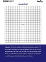 Amsler Eye Grid med magnetisk rygg - Daglig visjon Screening Tool for Macular Degenerasjon & Glaucoma pasienter av kliniske eksperter (2 Pack)