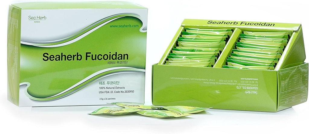 100% Natural Brown Seaweed Extract Fucoidan USFDA passed (ID Code 2030950) [Typ proszku] (85g)