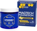 STAKS NATURAL Magtech Magnesium Minum Mix + APIGENIN + Tambahan Bundle - Mendukung Relaksasi, Kesehatan Otak & Tidur * - 80