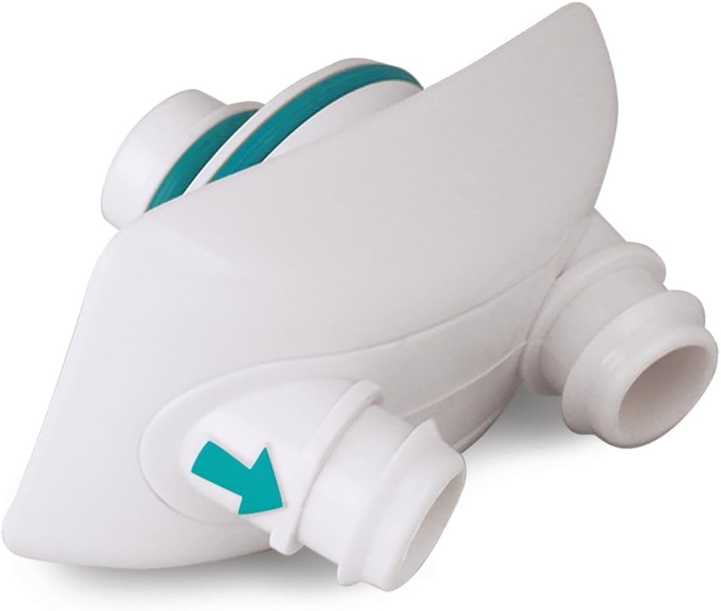 Navage Nasal Dock-Nose Pillow Combo: White Nasal Dock och Standard Nose Pillows