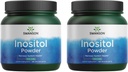 Swanson 100% Pure Inositol Powder - Natural Supplement promoting Focus & Relaxation - Nerbio eta Cellular Support - (8oz) 2 Pack