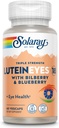 SOLARAY Triple Strength Lutein Eyes, 18 mg | Øye & Macular Helse Support Supplement w/Naturligvis påfallende lutein og Zeaxanthin | Non-GMO (60 CT)