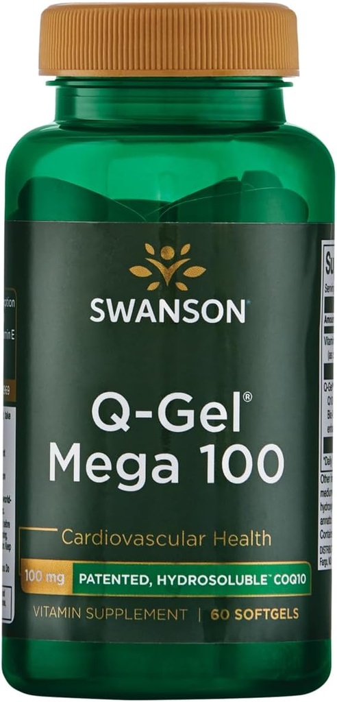 Swanson Q-Gel Mega 100 Милиграми 60 Sgels