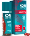 Kori Krill Oil Omega 3 Superior Absorpcijsko olje, EPA & DHA, 600 mg, 60 Softgels