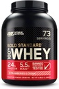 Optim Nutrition Gold Estàndard 100% Whey Protein Powder, Strawberries & Ceam, 5 lliura (Peling May Vary)