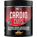 Cardio Cuts NDS Nutrition 4.0 Pre Workout Supplement - Advanced Weight Loss and Pre Cardio Formula with L-Carnitine, CLA, MCTs, L-Glutamine, and Safflower Oil - Peach Mango (40 Servings)