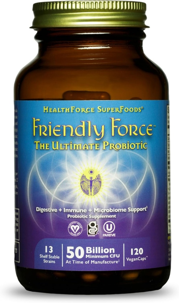 SAFORCE SUPERFOODS Friendly Force - Capsules - 120 Vegan Kapsül