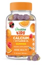 Lifeable Kids Calcium Gummies with Vitamin D3 | 500 mg Calcium with Vitamin D3 1000 IU | Great Tasting Calcium Supplement for Kids | for Bone Health and Teeth Growth | 60 Gummies
