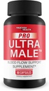 Pro Ultra Male - Nuestro mejor suplemento de flujo de sangre - Píldoras avanzadas de flujo de sangre capsulas de flujo de sangre masculina - Hombres de flujo de sangre - Suplementos de circulación de sangre para hombres