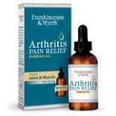 Frankincense & Myrrh Arthritis Pain Relief Rubbing Oil – Arthritis Pain Reliever with Frankincense Essential Oil for Sciatica, Lower Back, Neck, Hands, Knees, Joints and Shoulders, 2 fl.oz. - 1 Pack